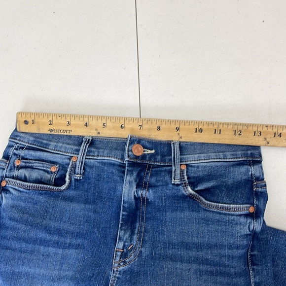 Mother The Weekender Fray In Walking On Coals Sz 25 blue - Picture 9 of 15